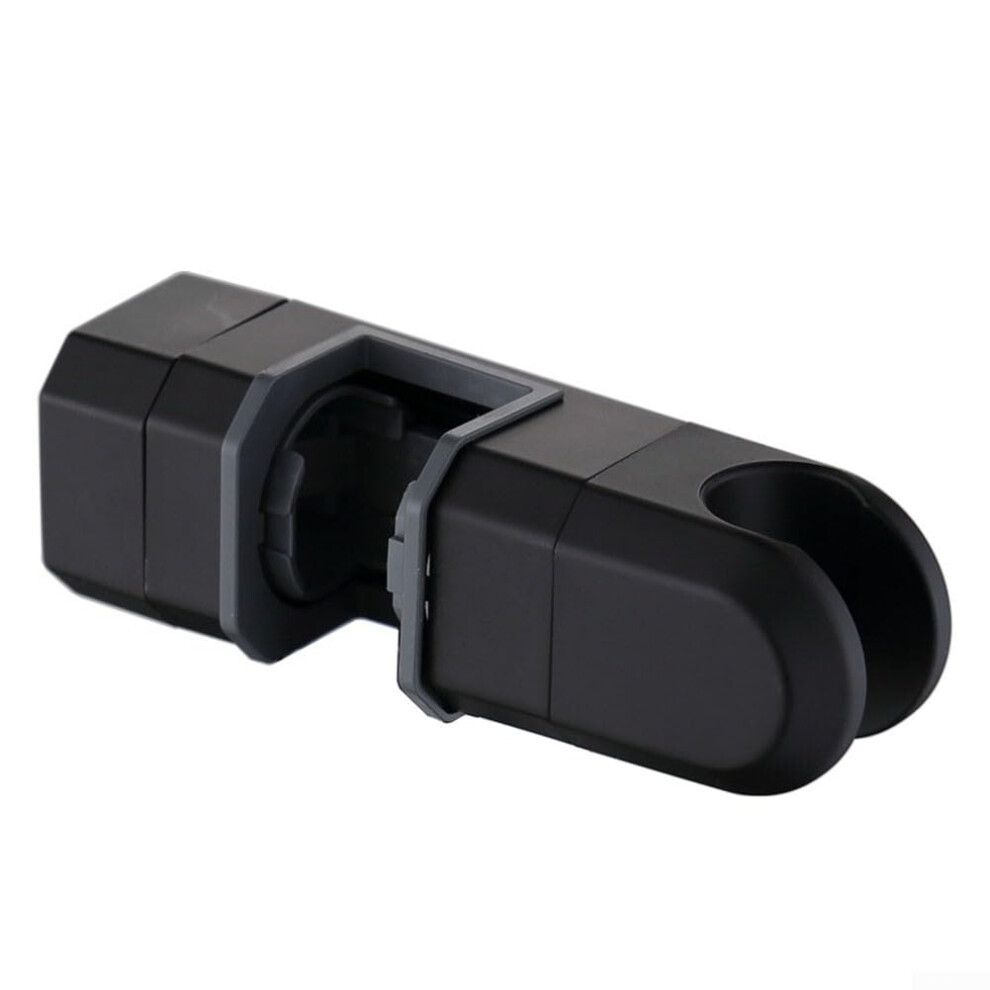 Shower Head Holder Adjustable Bracket 15Mm-30Mm Rail Clamp 360 Degree Rotation Black Slider Bar Replacement 9016109588692