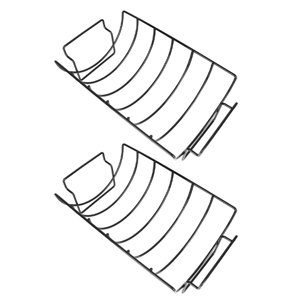 2 Sztuki ŻEliwne Ruszty Do Pieczenia MięSa Barbecue Otoczenia-image