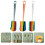 3Pcs Escova Garrafa Reutilizável Com 6