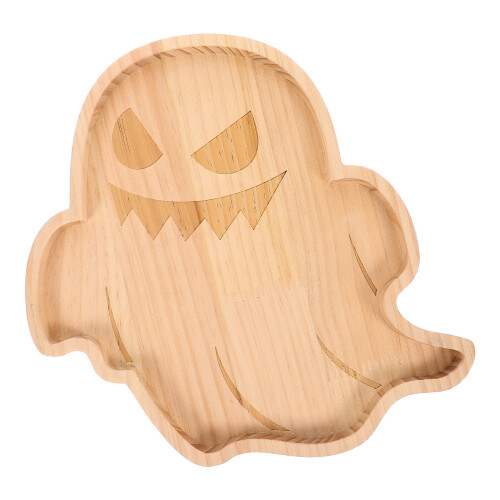 halloween holzteller snack- und obstteller gastgeschenk 2