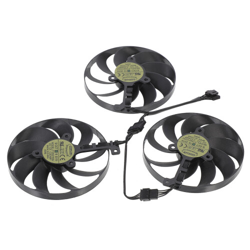 1 Set Ventilateur Refroidissement Pour Graphique Cf9010U12D 87mm