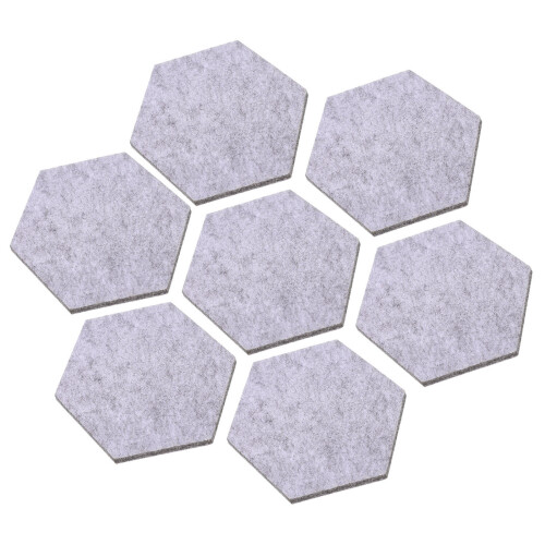 12 Unidades Quadro De Recados Hexagonal Autoadesivo Para Parede 2