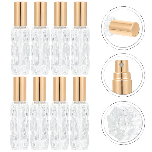 8 Unidades Frasco De 10 Ml Para Perfume Atomizador 1