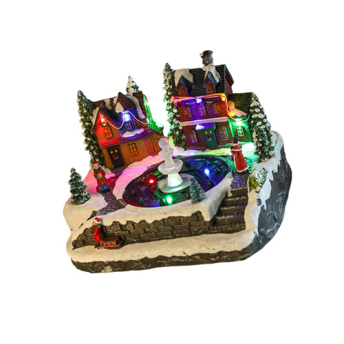 Participatory Christmas Tree Leader Plays Celebratory Songs-B