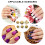 6 Unidades De Unhas Francês Aço Inoxidável 7