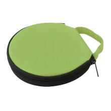 Portable 20 Capacity CD DVD Disc Storage Case Bag Wallet Green For Car Home Office Use