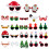 Weihnachten Santa Bart Brillengestell-Grüner Weihnachtsbaum 3