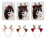 Elastisches Weihnachts-Stirnband-Set,-Antler Khaki Threep 5