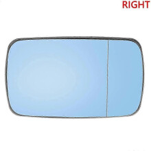 (Blue (R)) 1PCS Car Side Heated Mirror Glass Rearview Mirror Lens Left /Right for BMW 3 Series E46 318i 320i 325i 330i 1998-2006 25-26s
