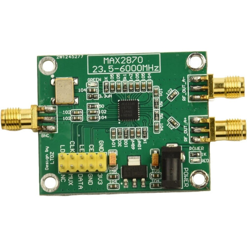 RF Signal Source MAX2870 RF Signal Generator Module Three Wire Control STM-32 Driver Ultra Wideband Phase Locked Loop 1
