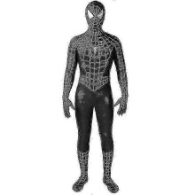 (110, unisex) Spider-man Costume Black/red Remy Spider-man Cosplay Superhero Zentai Outfit Halloween Costume Adult/kids 25-26s