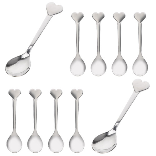 36 Peças Colher Com Para