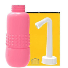 (Pink) 500ml Portable Bidet Sprayer Personal Cleaner Hygiene Bottle Spray Washing Tools For Pregnant Puerpera 25-26s