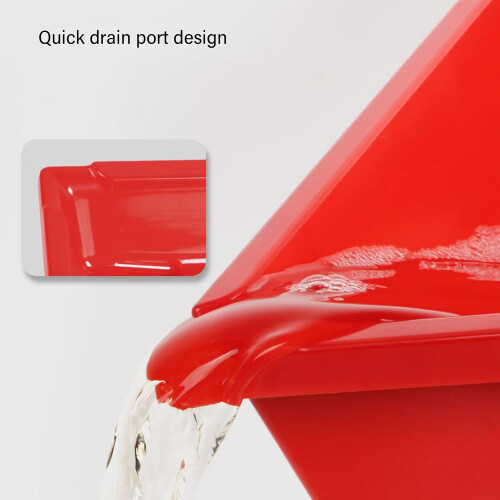 Development Tray Dark Room Photo Paper Film Development Dish Red 2