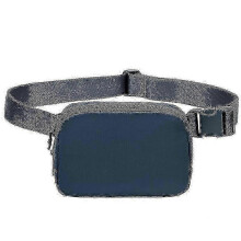 (blue) Bum Bag For Women Men, Fanny Pack With Adjustable Straps Crossbody Fashion Waist Pack, Travel Running Belt Bag 25-26s