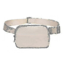 (Khaki) Bum Bag For Women Men, Fanny Pack With Adjustable Straps Crossbody Fashion Waist Pack, Travel Running Belt Bag 25-26s