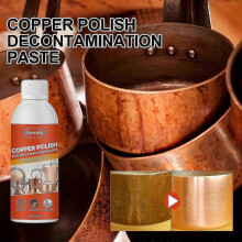 (100ml) Copper Brass Polish Cleaner for Fences, Taps & Colorful Steel Tiles - Deep Conversion Rust Remover, 300/200/100ml