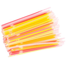 100 leuchtstäbe armbänder, partyzubehör, fluoreszierend