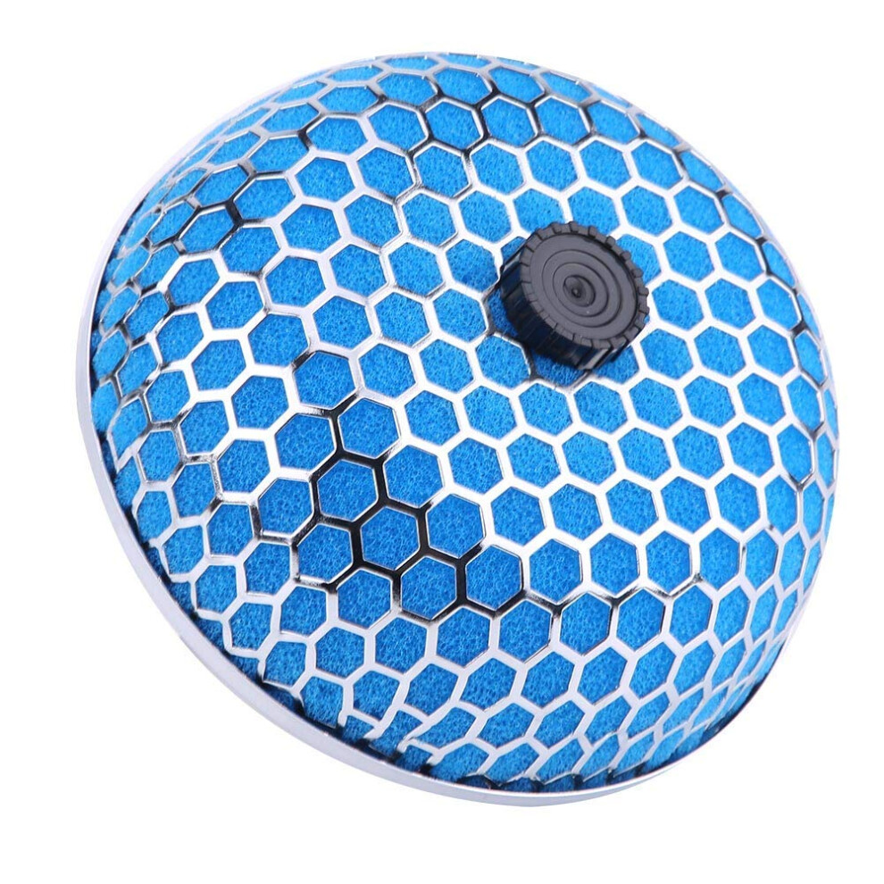 Mushroom Filter Universal High Flow Car Air Intake Inlet Filter Cleaner 76Mm Diameter Engine Air Filter Blue 9084446564907
