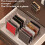 Transparent Plastic CD/DVD Storage Rack, Disc Storage Organizer, Display Holder for CDs and DVDs, Holds Multiple Discs 3