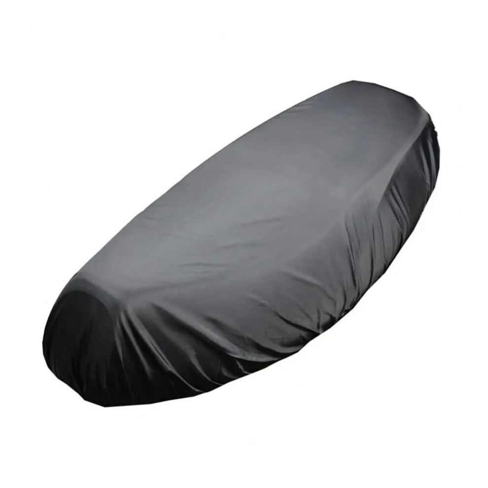 Cushion Seat Cover Elastic Drawstring Sewn Dustproof For Motorcycle Saddle Size L Riding Accessories Black 9016109590947