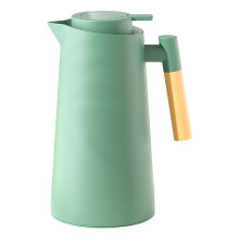 Coffee Carafes for Keeping Hot 1000ml Capacity Glass Liner Water Pitcher Lake Green