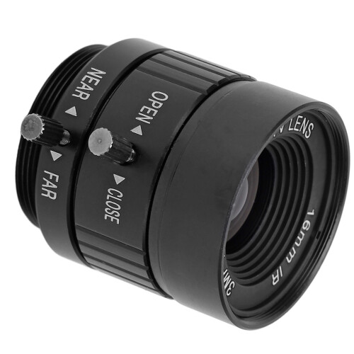 CS-Mount-Objektiv, 16 mm Brennweite, 2