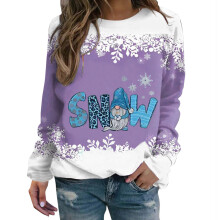 Sweatshirt Damen Frühling Herbst Kleidung Übergroße-F9 XXL