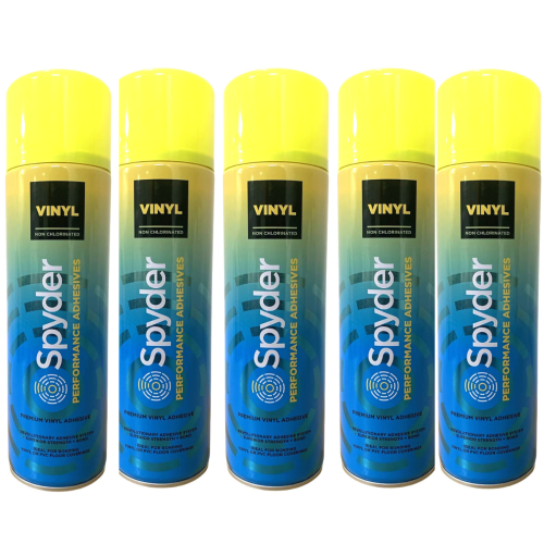 (Pack of 5) Vinyl Adhesive Can