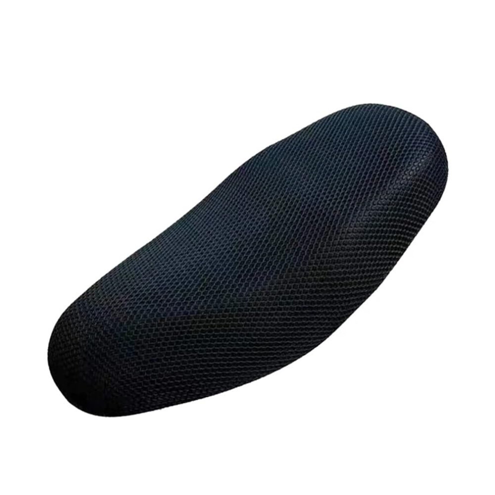 Seat Cover 1Pc Breathable Scooter Seat Cover 3D Mesh Motorcycle Seat Cushion Anti-Slip Grid Protection Pad 75X55cm 9084446565447