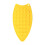 Mini Iron Rest for Hot Irons, Compact Multi-Purpose Heat-Resistant Mat, Yellow Table Protector 1