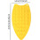 Mini Iron Rest for Hot Irons, Compact Multi-Purpose Heat-Resistant Mat, Yellow Table Protector 5