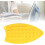 Mini Iron Rest for Hot Irons, Compact Multi-Purpose Heat-Resistant Mat, Yellow Table Protector 4