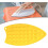 Mini Iron Rest for Hot Irons, Compact Multi-Purpose Heat-Resistant Mat, Yellow Table Protector 3