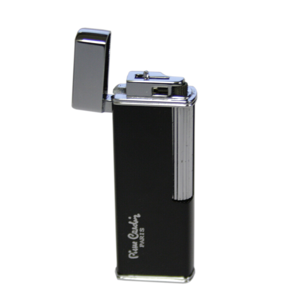 Knight Pierre Cardin Slim Gas Lighter Black