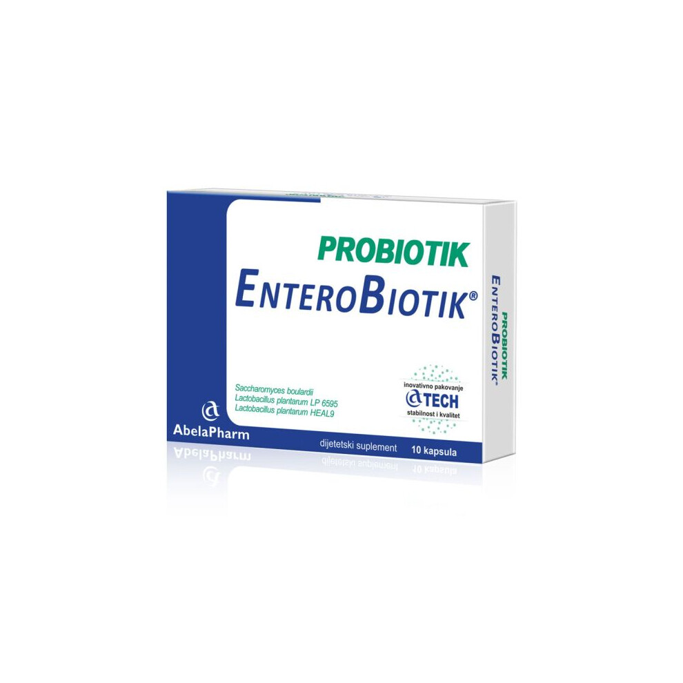 Amazing Herbs 2X Enterobiotik Probiotic 10 Capsules