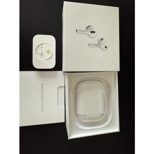 High-end wireless Bluetooth earbuds with active noise cancellation and microphone, compatible with iPhone/AirPods Pro/iOS. 2