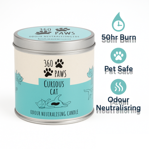 Curious Cat Odour Neutralising Candle 1