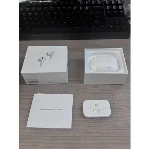 High-end wireless Bluetooth earbuds with active noise cancellation and microphone, compatible with iPhone/AirPods Pro/iOS. 2