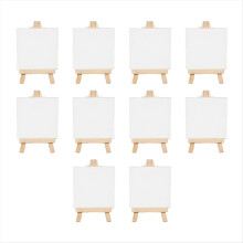 Mini-Staffelei aus Holz für Leinwand, zum Malen, Basteln, Zeichnen, Dekoration