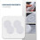 4 Pack Round Silicone Coaster Molds,Clear Epoxy Molds 11
