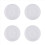 4 Pack Round Silicone Coaster Molds,Clear Epoxy Molds 7