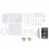 148Pcs Resin Jewelry Making Kit, Casting Mold for Beginners 7