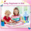 Silicone Painting Mat with Cup, 5 Craft Brush Cleaning Tools 11