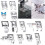 12Pcs Presser Foot Kit,Straigh Foot, Roller Foot 8