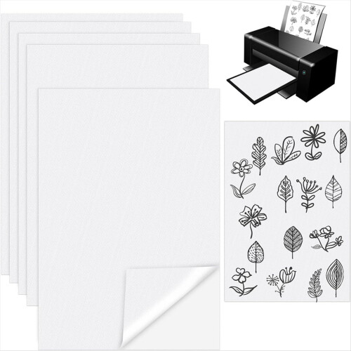 Embroidery Paper for Transferring Embroidery Patterns 5PCS