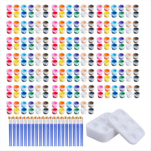 Mini-Acrylfarben-Set, Acrylfarbstreifen für Kinder und Erwachsene