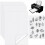 Embroidery Paper for Transferring Embroidery Patterns 5PCS 7