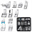 11Pcs Presser Foot Set, , Straight -Foot, Roller Foot 8