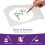 10-Sheets Soft rice Paper Raw Pre-Mounted, Raw Rice Paper 8